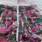 Cynthia Rowley 100% Linen Palazzo Pant Sz MED 30x28 Tropical Floral Vibrant Flowy Art To Wear Photo 9