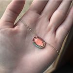 Kendra Scott  Necklace Gold Beaded Elisa Pendant Photo 1