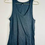 Tulip AS Colour Women’s Charcoal Gray Racerback Tank Top Size M Soft Lightweight Black Size M Photo 2