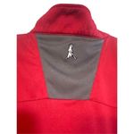 Ping long sleeve red and charcoal gray accent 1/4 zipper pullover golf shirt Red Size L Photo 2