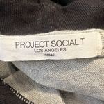 Project Social T Women’s Gray & Black Pullover Hoodie Size S Photo 2