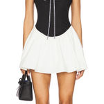 For Love & Lemons Annabella Mini Dress in Black Photo 0