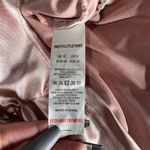 Pretty Little Thing  Dusty Pink Bardot Satin Mesh Insert Ruched Bodycon Mini Dress Photo 12