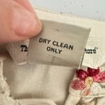 Vermont Country Store M Embroidered Floral Button Cardigan Boho Linen Romantic White Size M Photo 7