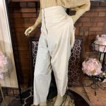 Lane Bryant CREAM & GOLD CROPPED POLKA DOT PANTS (26W) Photo 4