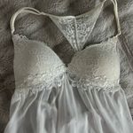 Elegant White Lace Chemise Photo 0