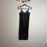 Vtg Barbizon black lacy slip Size M Photo 3