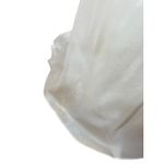 Ivory Silk Organza Strapless Trumpet Bridal Gown Romantic Old Money Elegant Mini Size 4 Photo 4