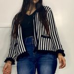 Ralph Lauren striped fringe knit cardigan Photo 2