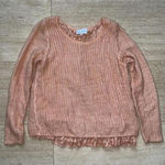 Belle France Mohair Blend Sweater with Mesh open knit‎ lined Size M Size M Photo 0