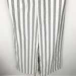 Rebecca Minkoff Marley Striped Grey Jumpsuit 8 NEW Photo 4