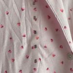 Victoria's Secret Womens Small Pink Sleep Shirt Hearts Sweet Cozycore Pajama Photo 4
