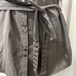 YA Los Angeles Grey Studded Shirt Dress in S Photo 1