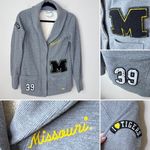PINK - Victoria's Secret  Collegiate RARE Missouri Tigers Mizzou Sherpa Cardigan XS Photo 1