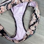 Victoria's Secret Victoria’s Secret Printed Knock Out Bikini Bottoms Pink Black XS Photo 4