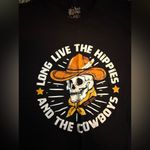 Rodeo Hippie Black Graphic T Photo 1