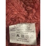 Simply Southern  Women’s XL Orange Fuzzy Button-Up Jacket – Collared with Pockets Photo 7