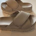 J/SLIDES NYC Bella Minimalist Black Leather Platform Sandal Adjustable Size7 Photo 4