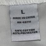 Ophelia Roe  Classic white peplum top. Photo 6