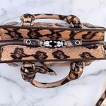 Alexander McQueen NWT  mini Padlock genuine Python duffel shoulder satchel bag Photo 7