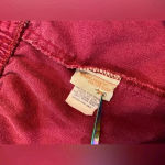 VTG Fox Collection Magenta Pink Elastic Waist High Rise Corduroy Pants Size 16 Photo 4