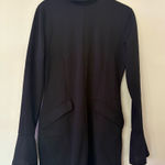 Elegant Black Long Sleeve Women's Dress Size L Size L Photo 0