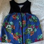 HD in Paris  Black and Multicolor Top Photo 2