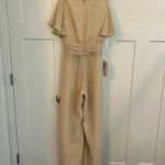 JJ's House  champagne jumpsuit NWT size 8 Photo 7
