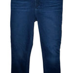 Paige Hoxton Ultra Skinny Jeans Womens Size 26 Stretch Dark Wash Blue Mid Rise Photo 0