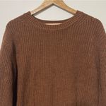 Gap  Cotton Knit Sweater Size Small Women’s Brown Neutral Fall Photo 3