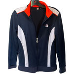 FILA Women's vintage blue  ‎ zip up jacket XS blue navy athletic Photo 0