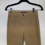 Blue Spice High Waist Flare Corduroy Pants Tan Size 5 Photo 4
