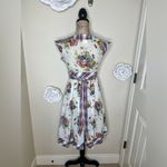 Sundance Vintage Living Catalog Beaded Floral & Plaid Trimmed Dress Sz 4 Photo 9