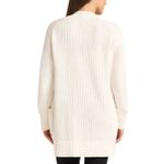 Max & Mia NWT Women's Open Front Long Sleeve Cardigan Sweater Ivory M Photo 2