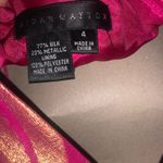 BHLDN Mattox Dress  Aidan Sequin Cocktail Gold Metallic 4 Photo 5