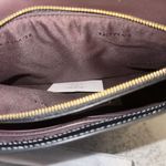 Coach CC487 Black Wyn Cross Grain Leather Clutch Wristlet Bag NWT $225 MRSP Photo 3