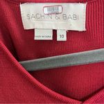 Sachin + Babi  Crossover Pleated Floral Midi Dress Size 10 Photo 10