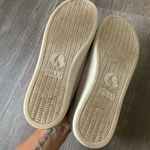 Billy Footwear Sneaker Shoes Zipper Canvas Tan Gray Beige Made Size 8.5 White Photo 5