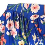 Yumi Kim Like New Anthropologie  Lexey Silk Wrap Dress Blue Floral Size Medium Photo 4