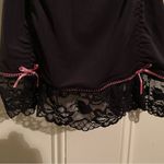 Rene Rofe Black/Pink Push Up Bra Lingerie Corset Negligee RN 72409 Photo 1