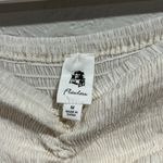 Flawless  Ivory Boho Smocked Flowy Strapless Maxi Dress Size Medium Photo 1