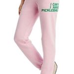 NWT The Rally Club Unisex Royal Pickleball Pink Sweatpants Photo 0