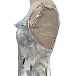 Selfie Leslie  Here Comes the Sun Show Me Love Midi Dress Lily Print Blue Size XS Photo 7