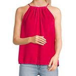 Velvet Tees Velvet by Graham and Spencer Pink Silk Blend Halter Style Top Size Large NWT Photo 5