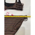 Xhilaration NEW Striped Bikini Set 2 Piece Swimsuit Beach Top M Bottom L Photo 4