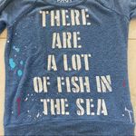 Chaser There Are More Fish In the Sea Sweater Sz XS Photo 1