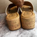 b.o.c. White Cork Wedge Sandals 8M Size 8 Photo 7