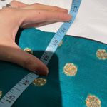 NWOT 3 piece Pakistani Indian embellished outfit Green Photo 9