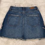 Abercrombie & Fitch Embroidered Denim Mini Skirt Photo 2