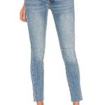 Free People We The Free Stella High Rise Skinny Jeans Size 28 Distressed Photo 0